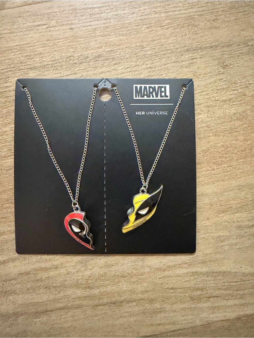 Deadpool + Wolverine BFF magnetic necklace